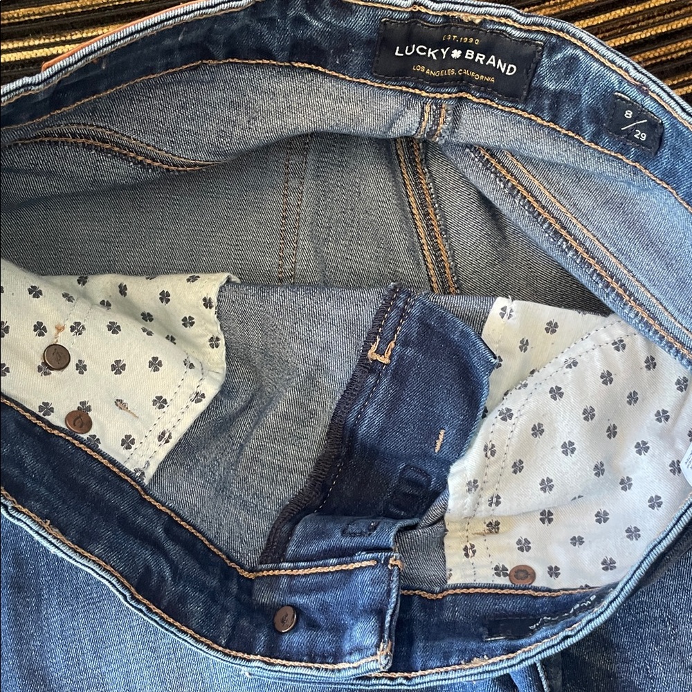 Lucky 🍀 Brand Women's Straight Leg Blue Jeans - Picture 7 of 11